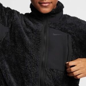 Nike Women's Black Teddy Jacket